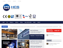 Tablet Screenshot of hcs-control-systems.com